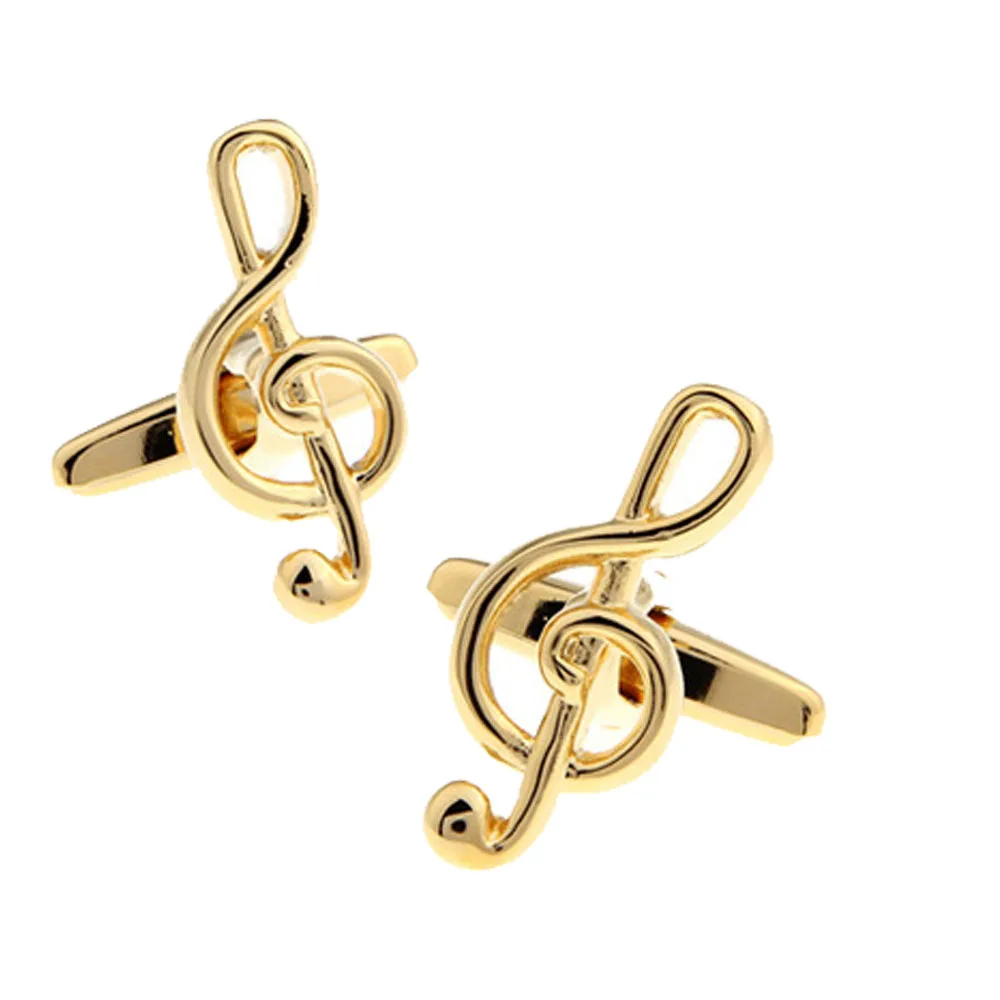 

Fashion Musical Note Cufflinks Tie Clips Jewelry For Men Gifts Men's gifts