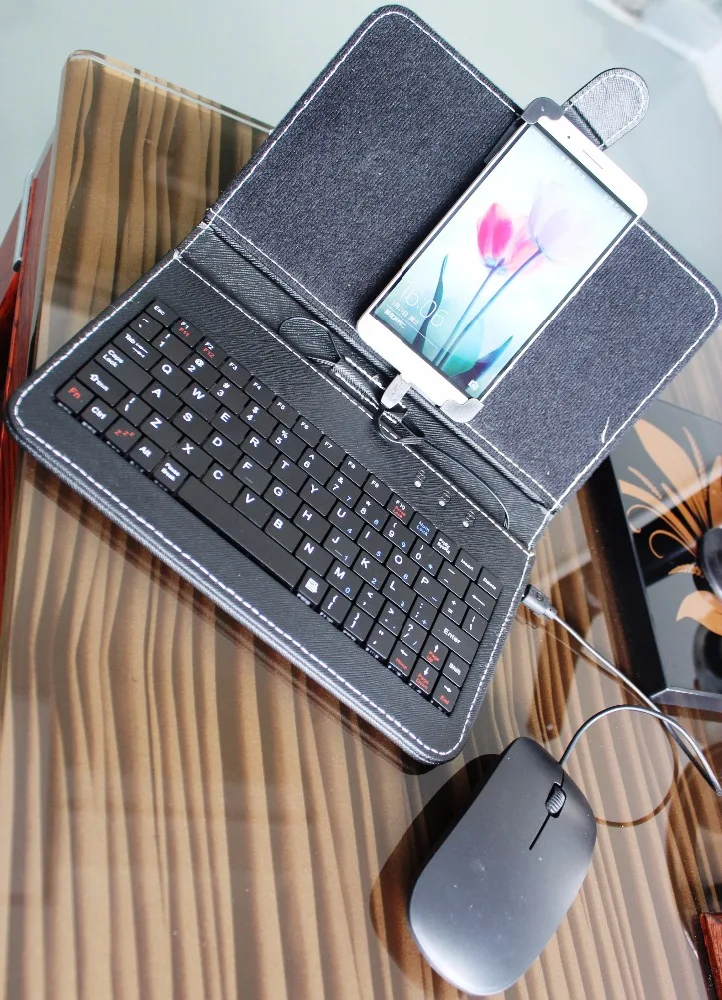 Кожаный чехол с откидной крышкой для мобильного телефона на Android защитная