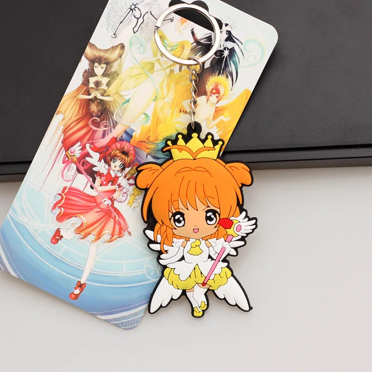 Брелок для ключей IVYYE держатель с рисунком из искусственной кожи ПВХ подарок на