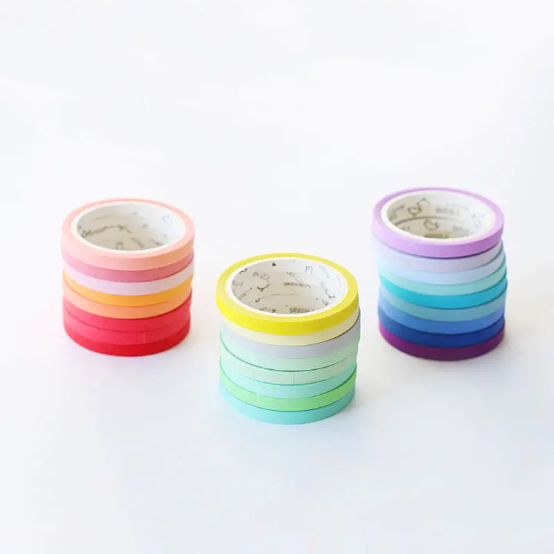 Декоративная бумага для фотографий 4 цвета|craft adhesive tape|craft paper tapecraft tape |