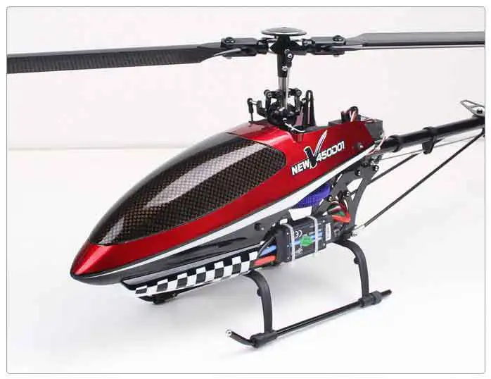 WALKERA 2.4GHz New V450D01 6-axis 6CH Flybarless Helicopter With DEVO 8S Transmitter RTF (RED) | Игрушки и хобби
