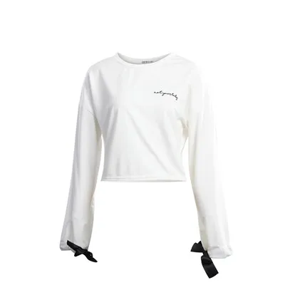 2018 горячие женские летние ультра-короткие с длинным рукавом специальные Топы