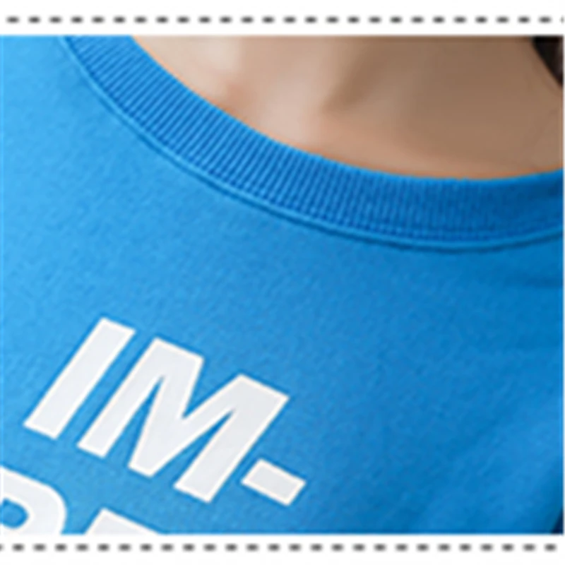 

2018 Fashion New Personality Female Spring Autumn Short Paragraph Loose Round Neck Long Sleeve Casual Super Fire Hoody HJB209