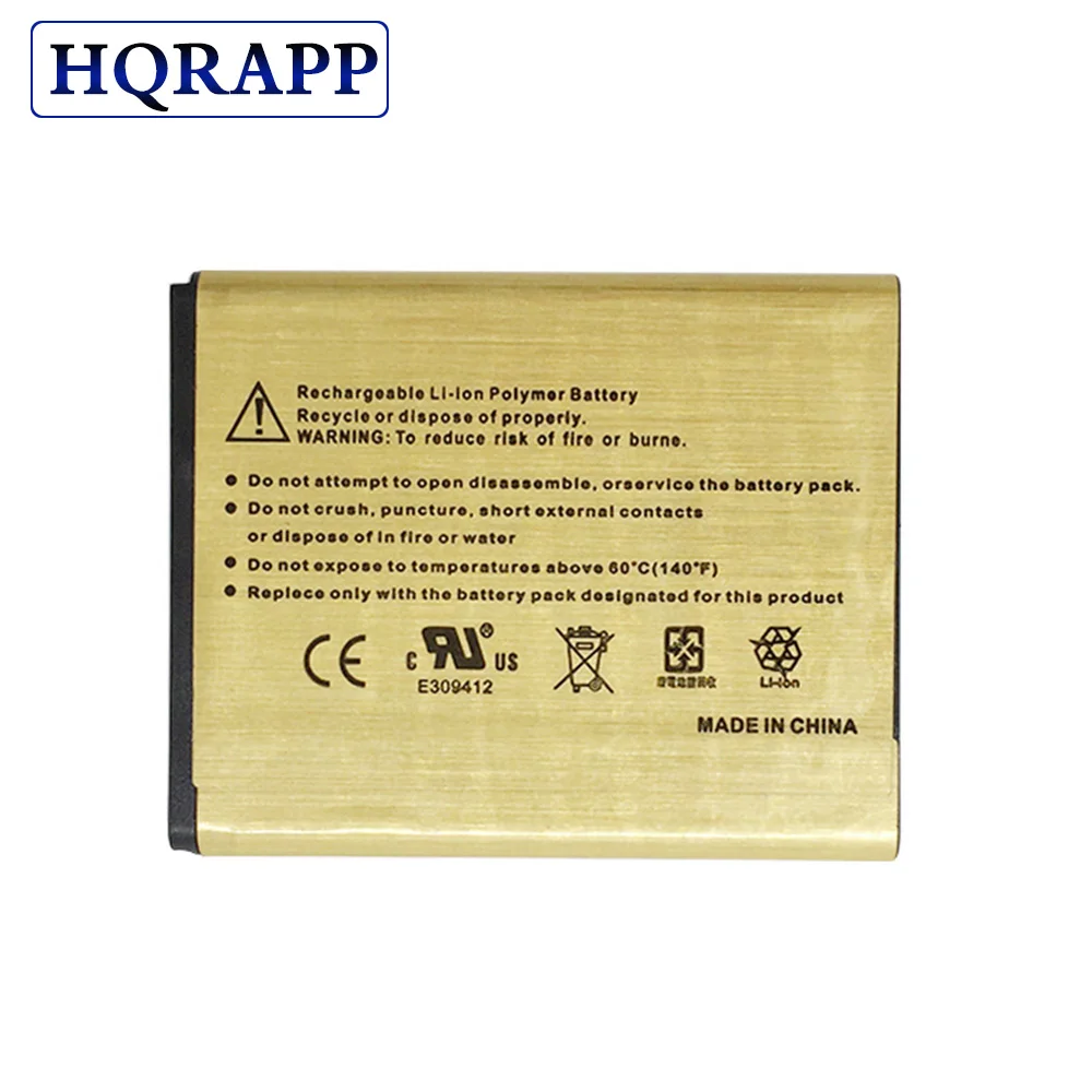 2450mAh EB494353VU/A EB494353VABSTD Золотой Сменный аккумулятор для Samsung Galaxy S Mini S5750/E S5570 S5250 S7230 |