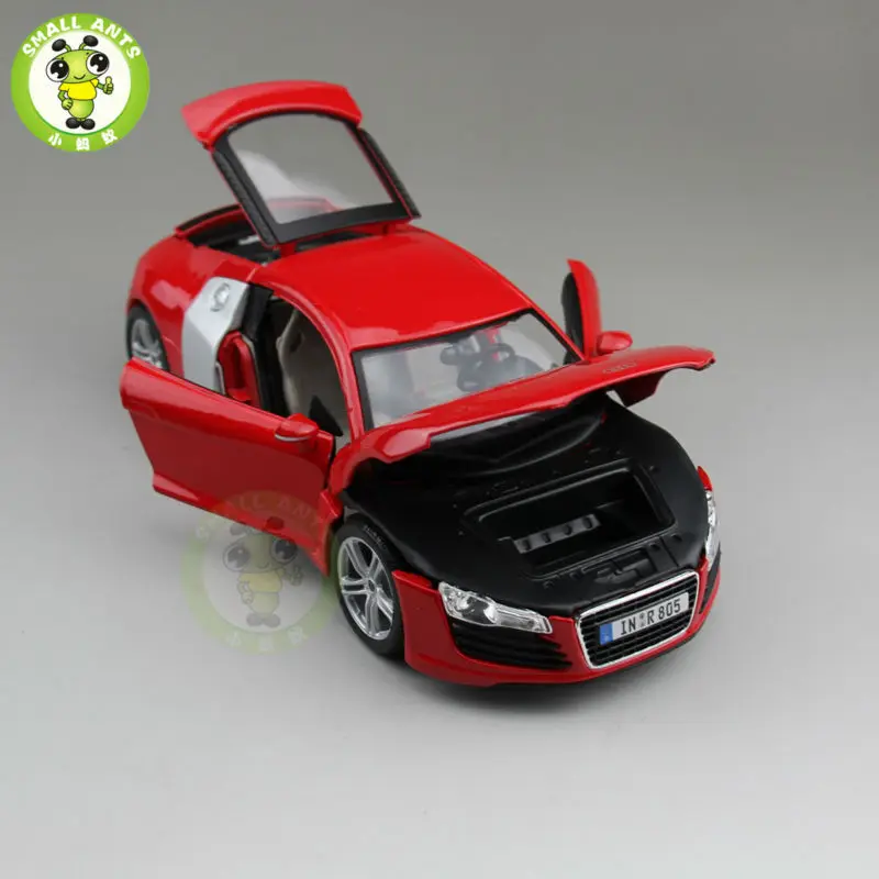 1/18 R8 Sports Racing литой металл модель автомобиля Maisto красный цвет|1/18 audi|audi r8diecast metal |