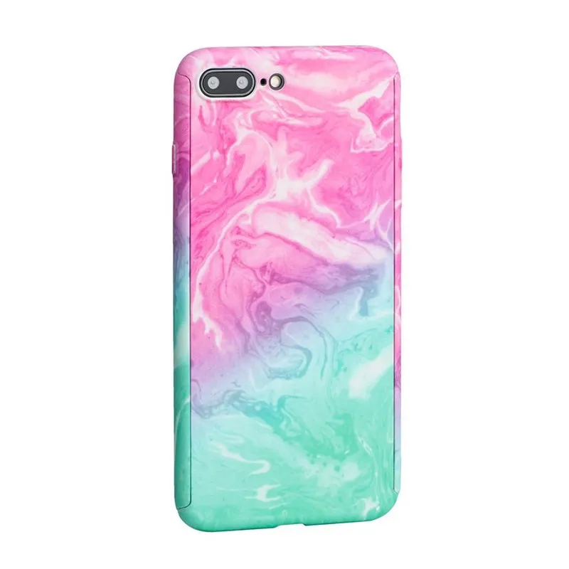 Чехол с полной защитой для iPhone 11 Pro X Xs Max XR 8 7 6 s Plus, твердый пластиковый чехол для телефона, 360 градусов - Цвет: 13