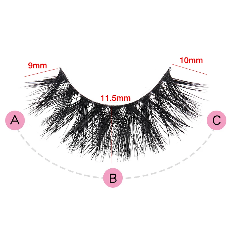 1 Pair Crisscross Silk Thin Eyelashes 100% Handmade 3D Strip Black Long Faux Mink Lash Tool For Extension MA10 | Красота и здоровье