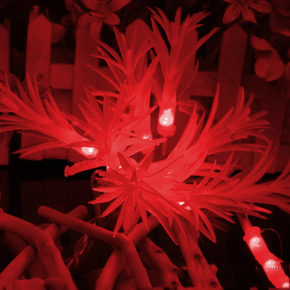 Праздничная светодиодная гирлянда для аквариума 2 5 10 м 10/20/38 светодиодов|led light string