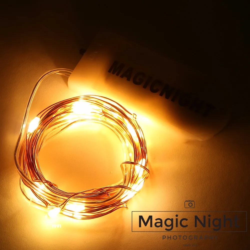 Светодиодный микро светильник Magicnight 20 теплый белый для каменных банок