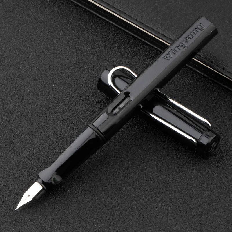 

2 шт. YongSheng 9138 студент перьевая ручка 0,38 мм/EF ультра-тонкого для начинающих авторучка каллиграфия канцелярские принадлежности