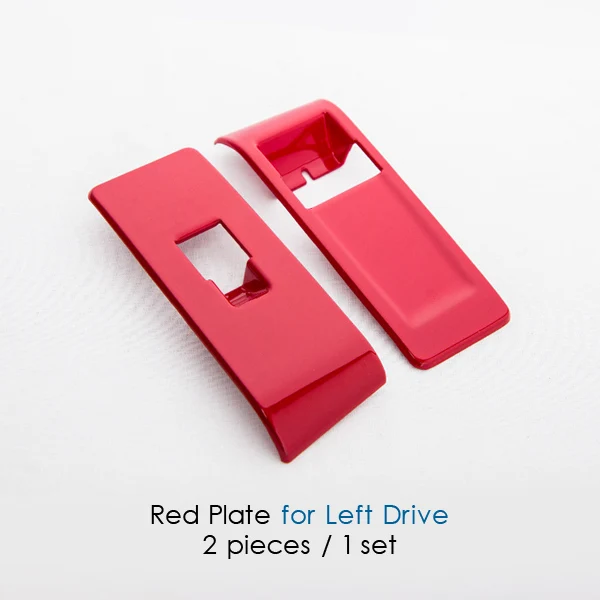 Red plate Подходит для VW Beetle Автомобильная дверь окно переключатель панель декоративная крышка Накладка отделка внутренние аксессуары для стайлинга автомобилей - Название цвета: Red plate