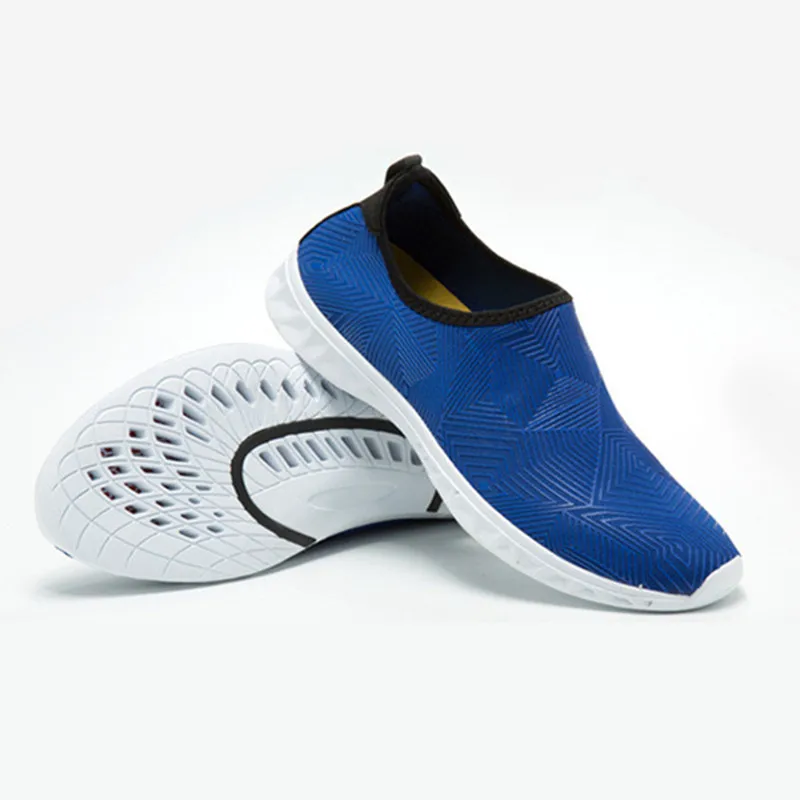 Мужские акватуфли сверхлегкие быстросохнущие пляжные туфли для воды прогулок на