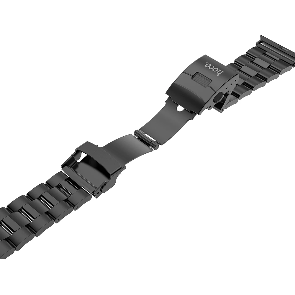 Ремешок HOCO из нержавеющей стали для Apple Watch Band Series 1 2 3 4 5 браслет с застежкой iWatch 42/44