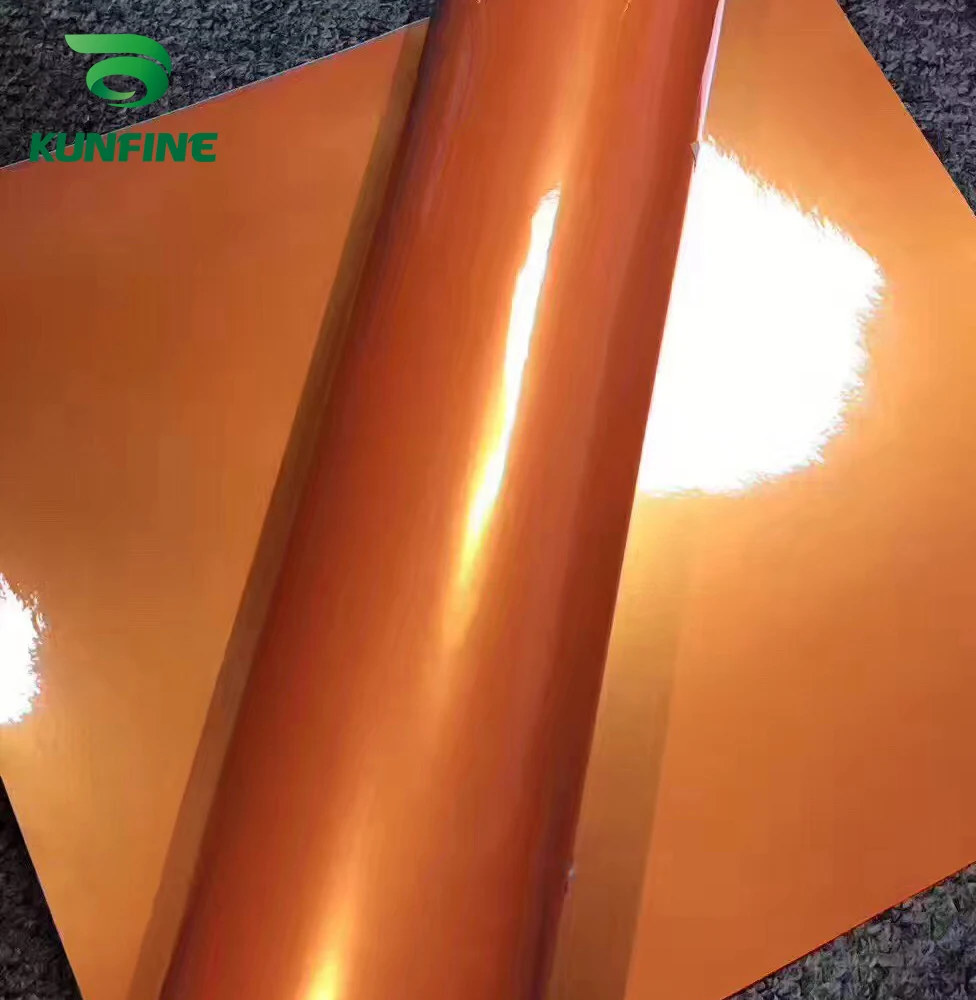 Автомобильный Стайлинг Wrap Dream gold orange Виниловая пленка для автомобиля стикер тела