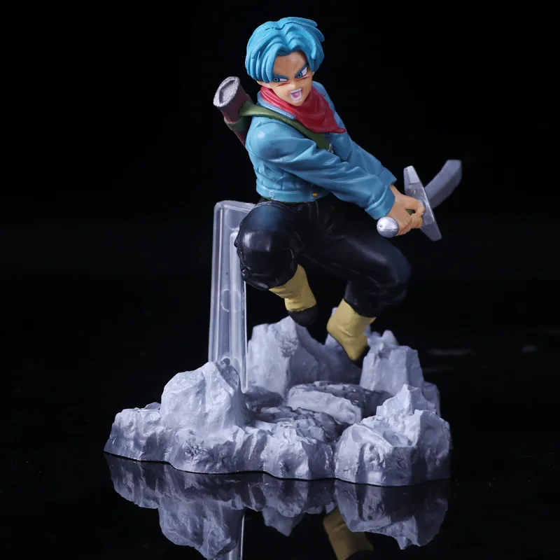 С оригинальной коробкой Dragon Ball Супер фигурки Сон Гоку черная Torankusu Saiyan Goku Z ПВХ