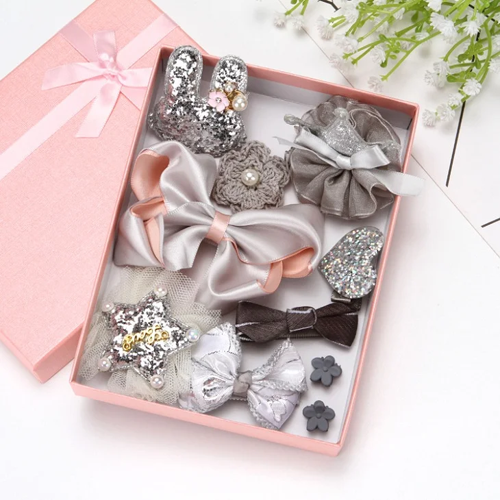 set kid fashion hair accesories hairpin headband gift baby girl hairclip bands children cute | Детская одежда и обувь