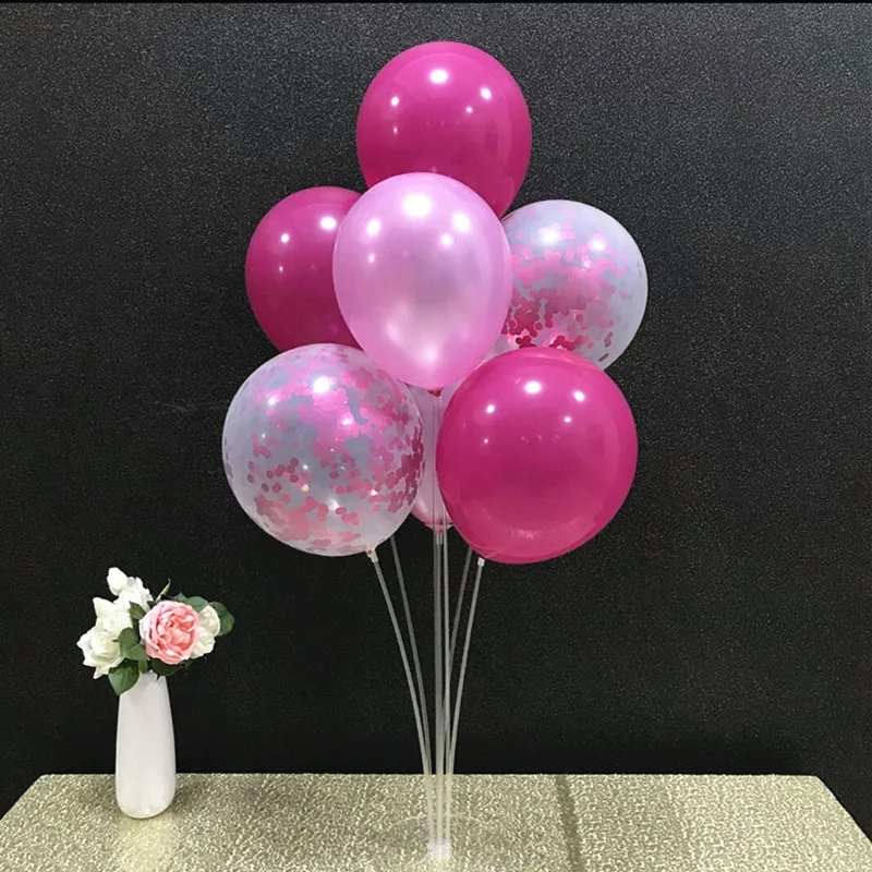 Для Домашнего Цветоводства латексный держатель для воздушных шаров стержни