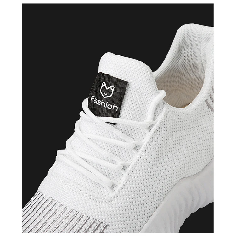 Кроссовки мужские дышащие Flyknit мужские s Легкая спортивная обувь уличный большого размера Masculino Adulto поддержка прямой доставки 39-47