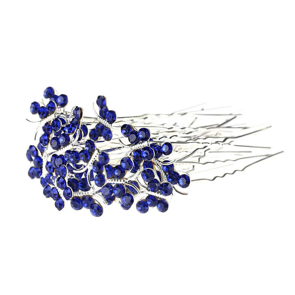 Женские заколки для волос со стразами и бабочкой 20 шт./компл. |