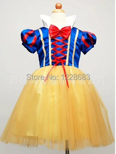 Новинка весна лето фэнтезийное платье Branca De Neve для детей и девочек фантазия