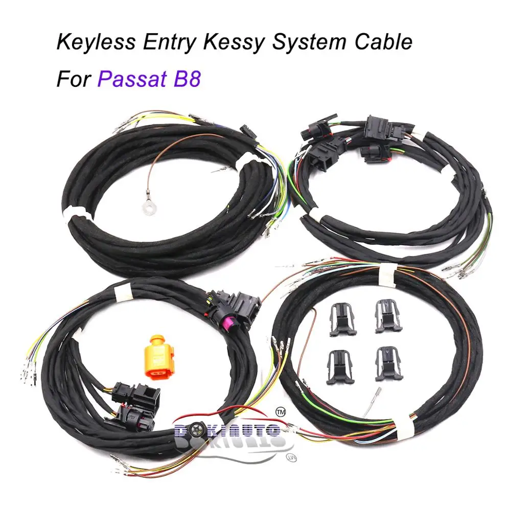Для VW Passat B8 бесключевая система Kessy cable Start stop система жгут провода кабель