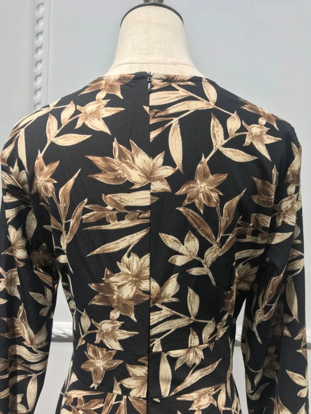 2018 взрослая Мода с принтом мусульмане турецкий Дубай расклешенными рукавами