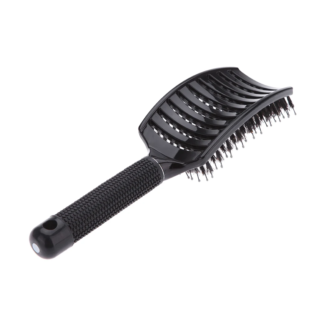Антистатическое изогнутое вентиляционное отверстие для волос зубная Расческа