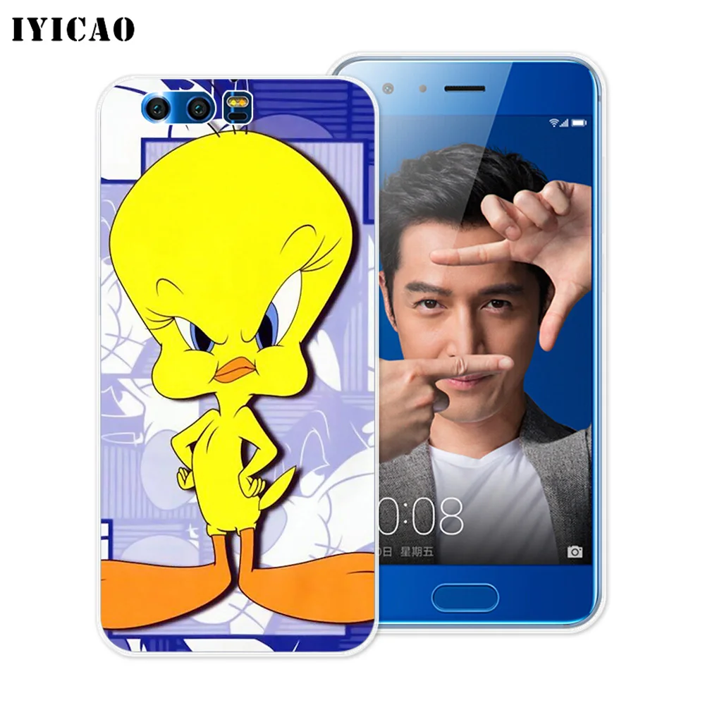 Мягкий силиконовый чехол IYICAO для Huawei Y9 Y7 Y6 Prime 2018 Honor 8C 8X8 9 10 Lite 7X 7C 6A 7A