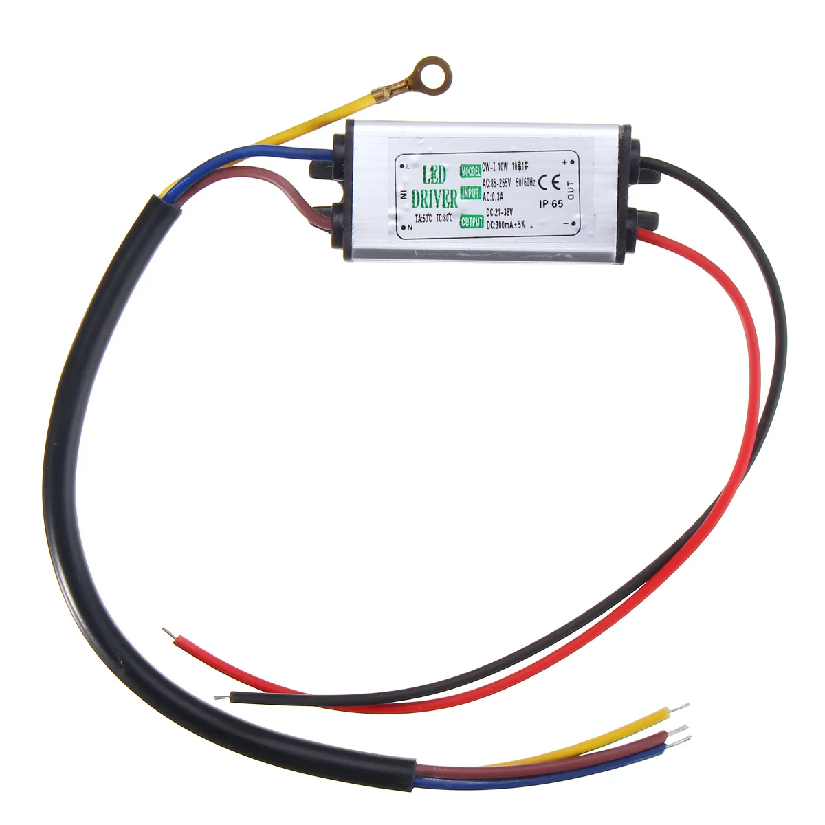 Jiguoor Waterproof LED Driver Transformer, High Power Supply 10W 20W 30W 50W 100W, AC85-265V Input image 2