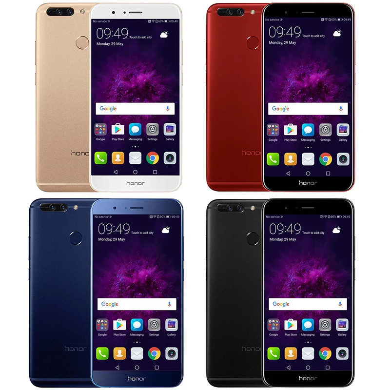 Оригинал HONOR 8 Pro V9 4 Гб 64 мобильный телефон kiriin960 Восьмиядерный 5 7 дюймов 2K экран
