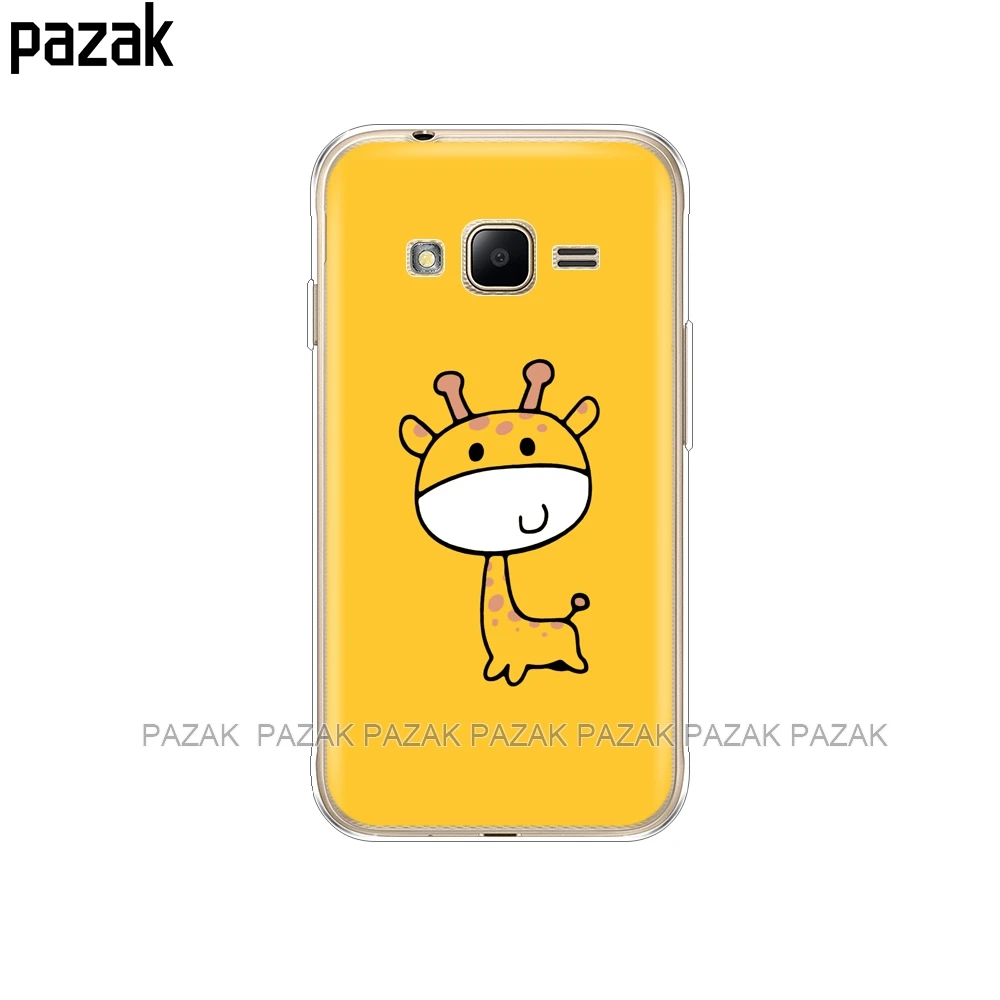 34272 Силиконовый чехол для телефона samsung J1 mini prime 4," для Galaxy J1 mini prime J106F чехол s мягкая задняя крышка из ТПУ полная защита 360 - Цвет: 34272
