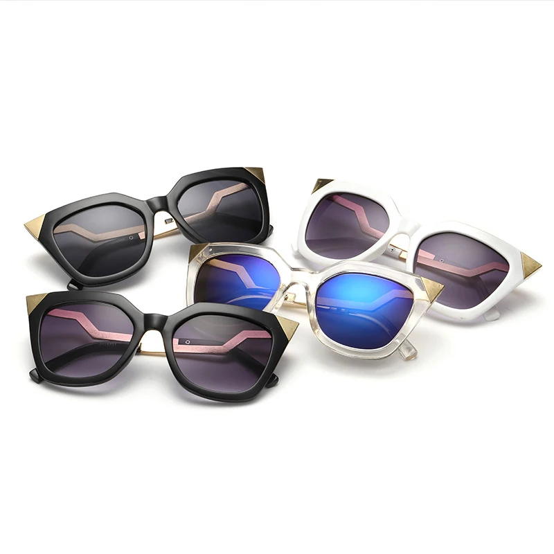 Оригинальный mlle Новая мода Личность Европа и США Trend Кот женские солнцезащитные