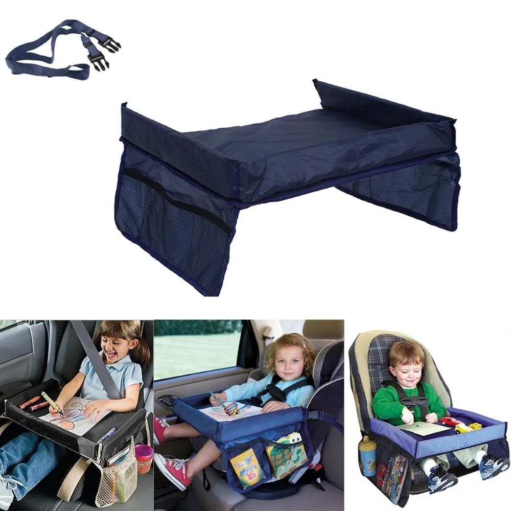 Водонепроницаемое портативное детское автокресло поднос для путешествий и игр N