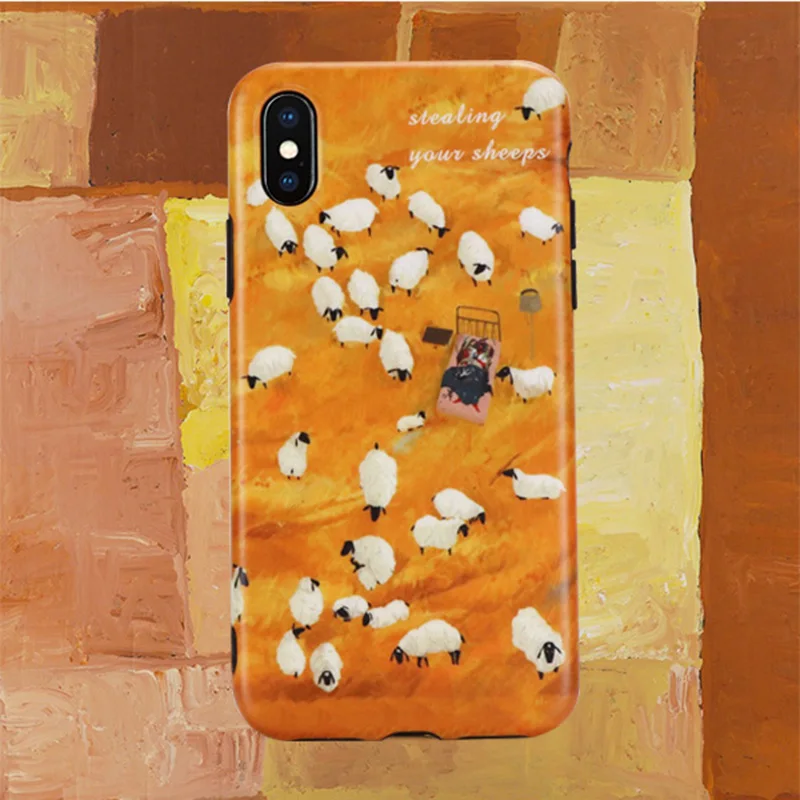 STROLLIFE милый мультфильм животных чехол для телефона iPhone X XS Max XR Прекрасный
