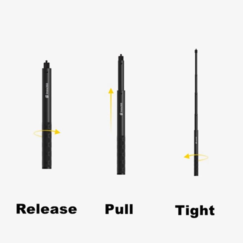 Оригинальный 1 2 м Невидимый телескопический шест палка для селфи Insta360 ONE R / One X2 X