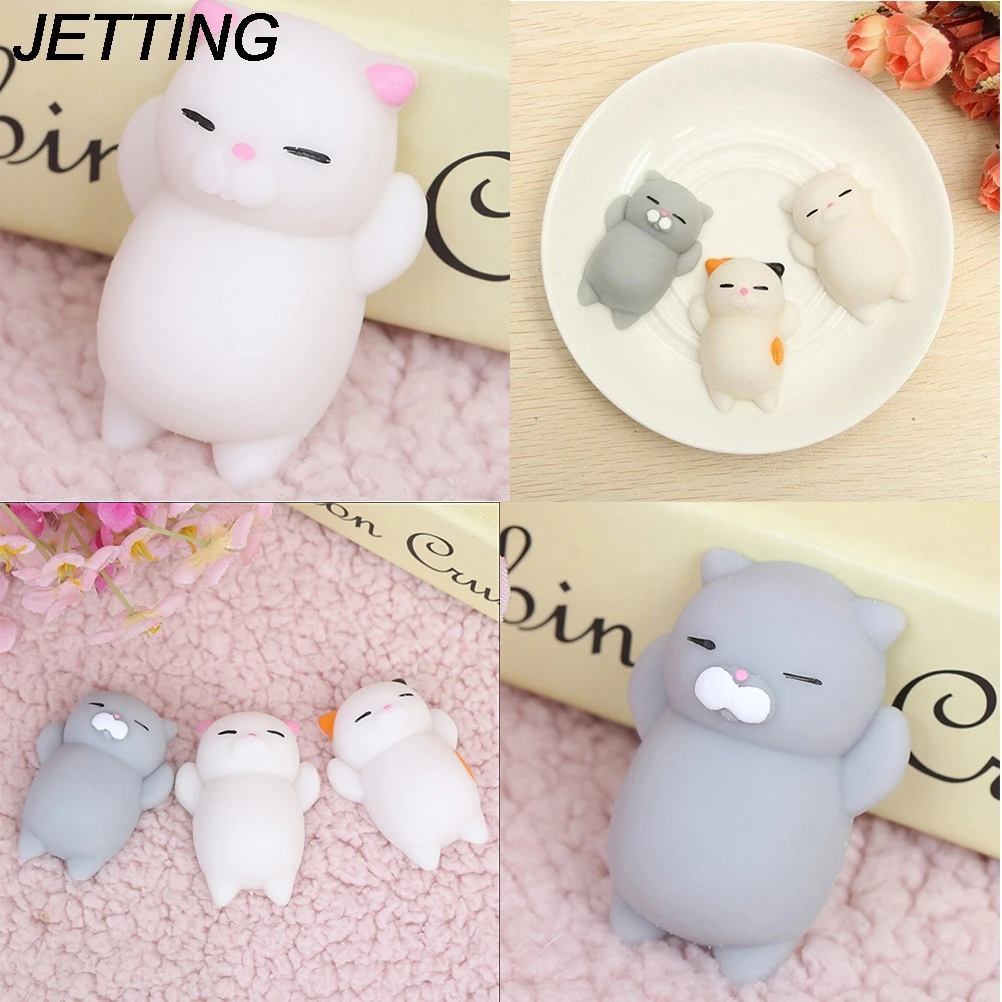 Velishy Kawaii животные кошка мини сжимается мягкий медленно растет забавные детские