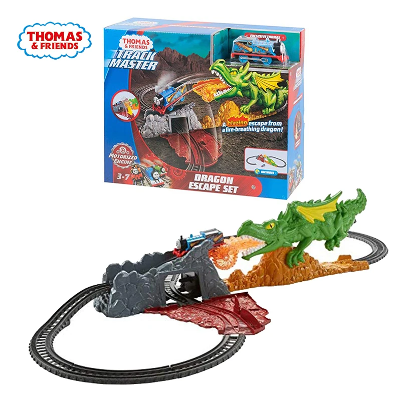 Оригинальная модель автомобиля Thomas and Friends динозавр танк литые машинки поезд