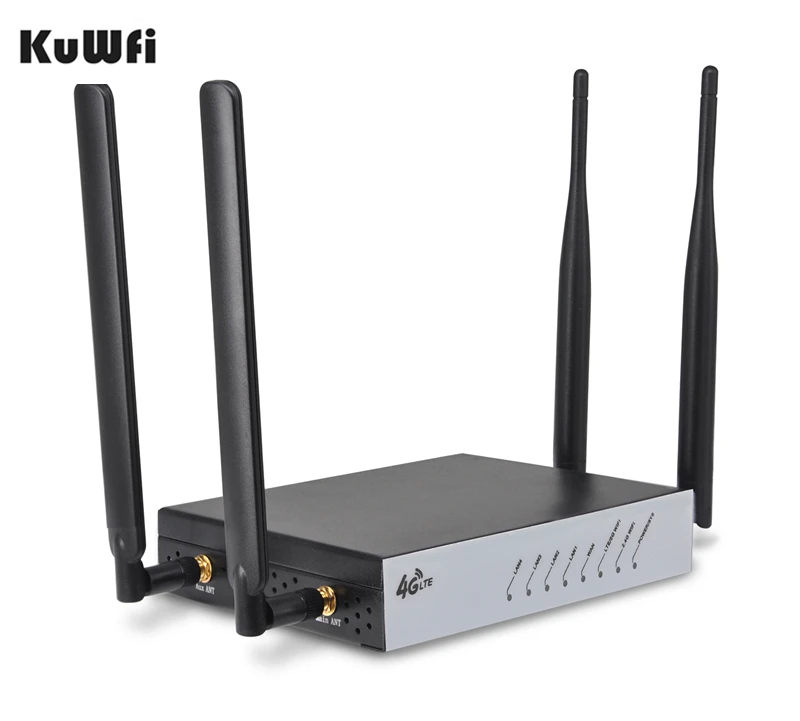 Беспроводной маршрутизатор KuWFi 4G LTE OpenWRT 300 Мбит/с беспроводной Wi Fi роутер со