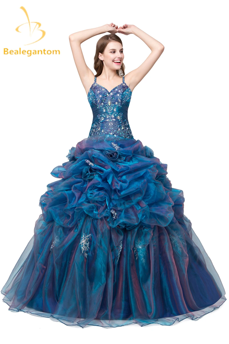 Женское кружевное бальное платье bejoy на тонких бретельках с бисером 16 платьев QA1008