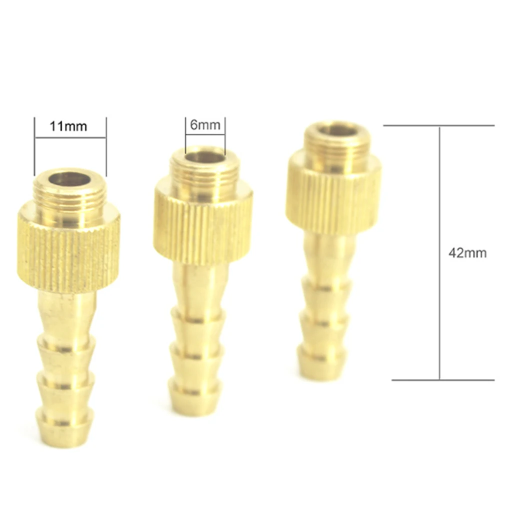 Быстроразъемный штуцер из пропановой латуни 2 шт. газовый шланг для плиты адаптер