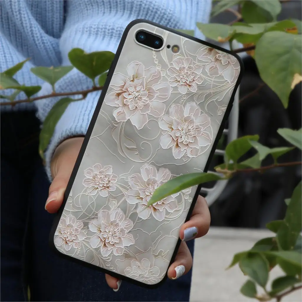 zhenzhuh 3D чехол с тиснением и изображением для Xiaomi Redmi 4X S2 5A 3 плюс 4A 6A 6 Pro Note 7 4X3 5 Fundas для Xiaomi Mi 8 Lite 9 A1 A2 5X 6X бант из ленты TPU с изображением - Цвет: zhenzhuh