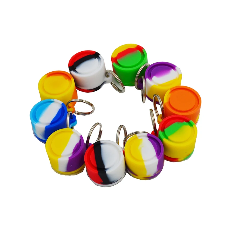 2 шт. 6 мл одобренный FDA силиконовый воск/бутановое масло/контейнер для