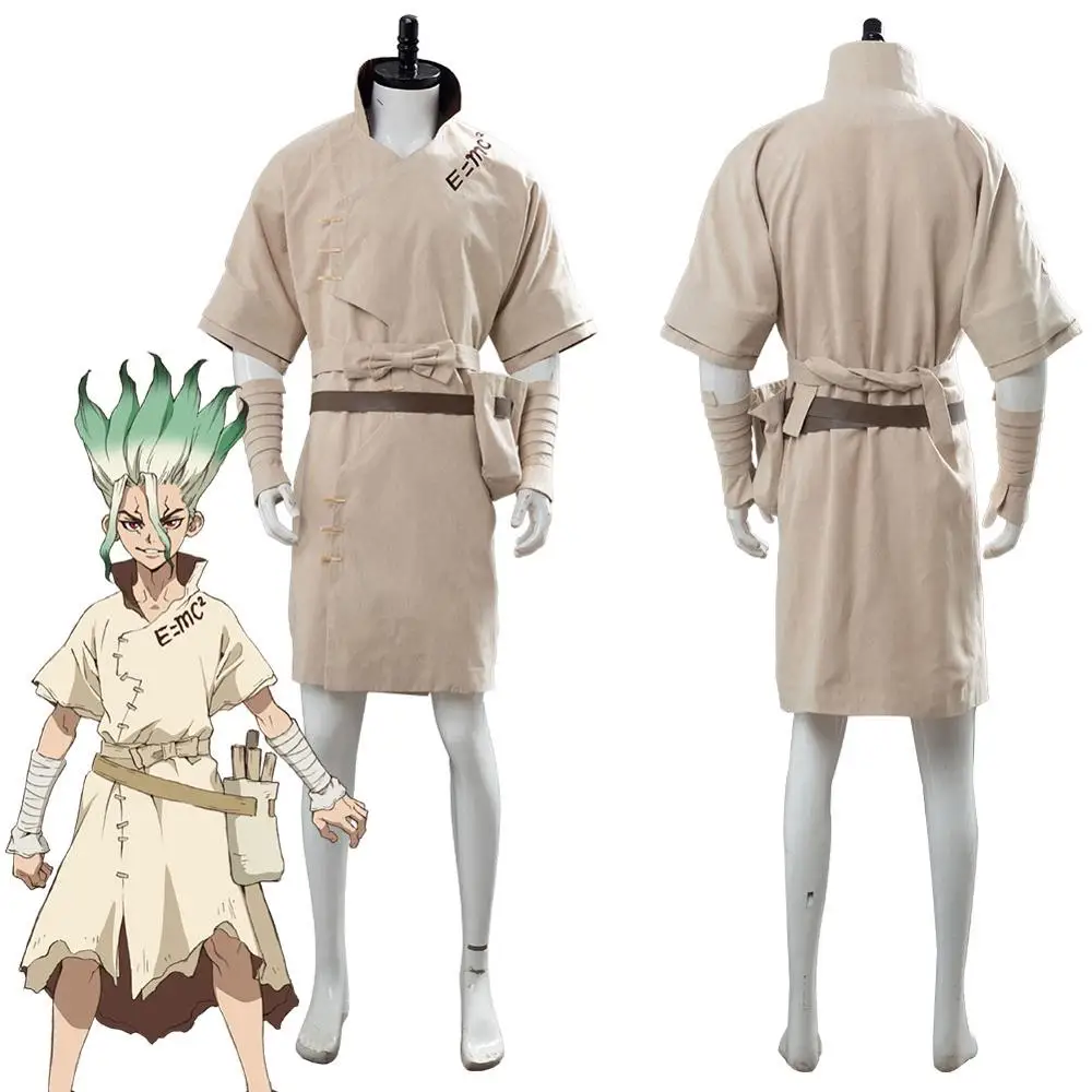 

Аниме Dr. Stone Senku Ishigami косплей костюм полный костюм для взрослых мужчин женщин мужчин