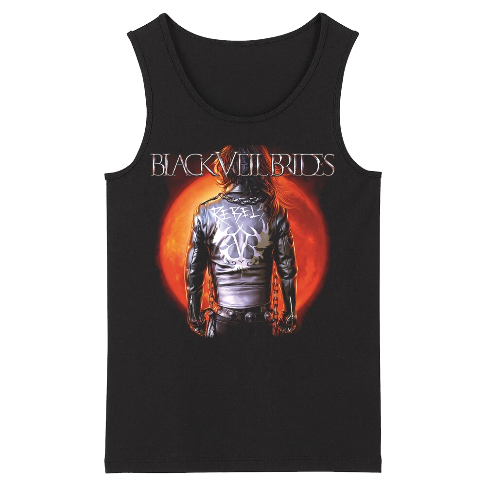 Bloodhoof черный Veil Brides Grindcore твердосплавный Deathcore Мужская Топ новое черное платье на бретелях с круглым вырезом Топы Азиатский Размеры