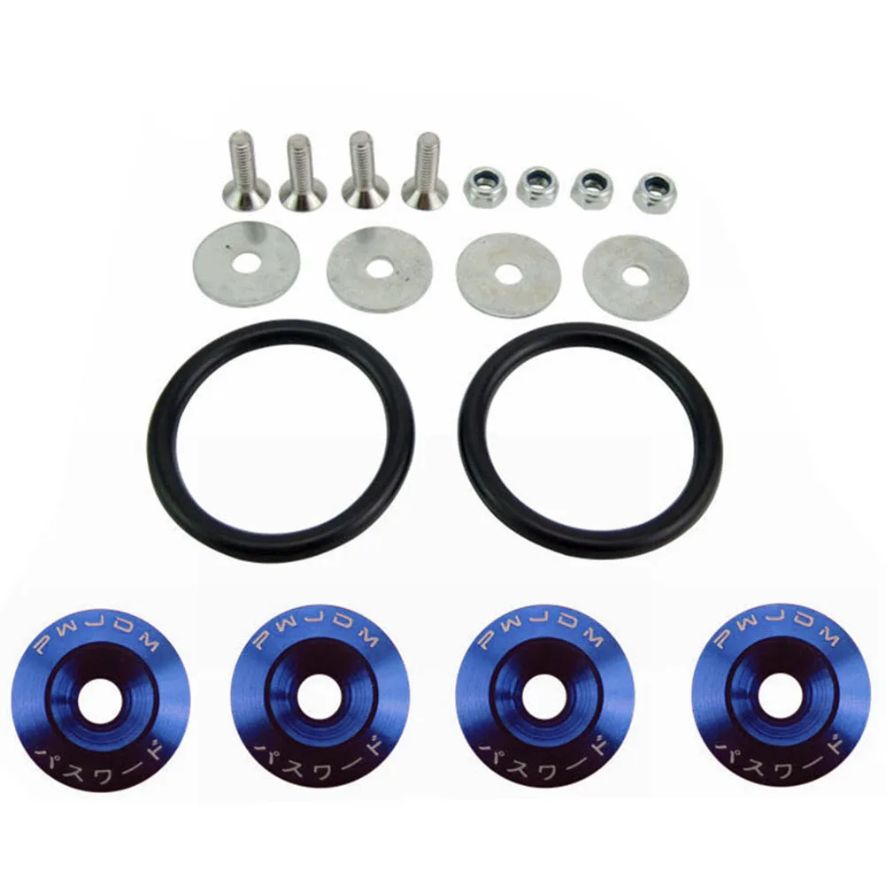 Бампер автомобиля Quick Release Алюминий литая застежка винтовая прокладка комплект