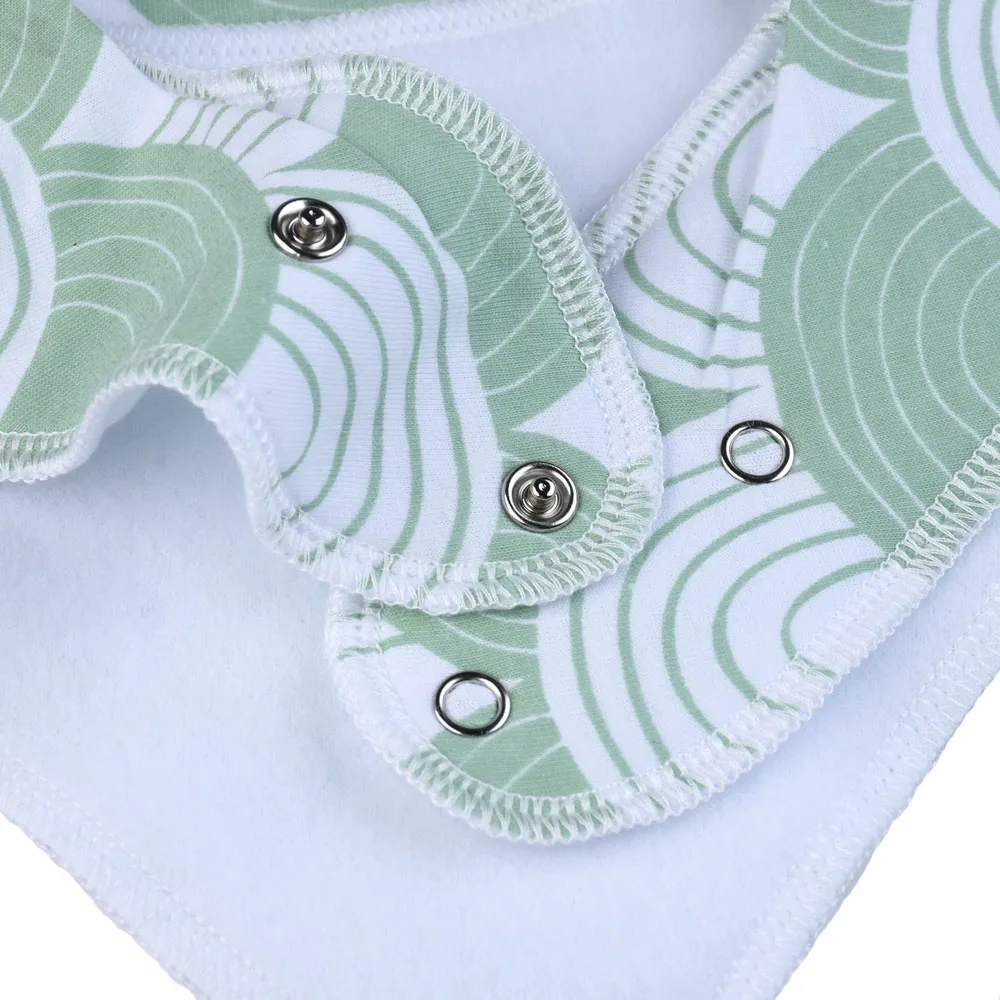 2 шт., унисекс, детский бандана-нагрудник, регулируемые защелки, нагрудники для детей, Слюнявчики и прорезыватели, хлопок, для новорожденных девочек и нагрудник для мальчика