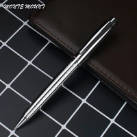 high quality brands silver platinum stainless steel business office medium nib ballpoint pen