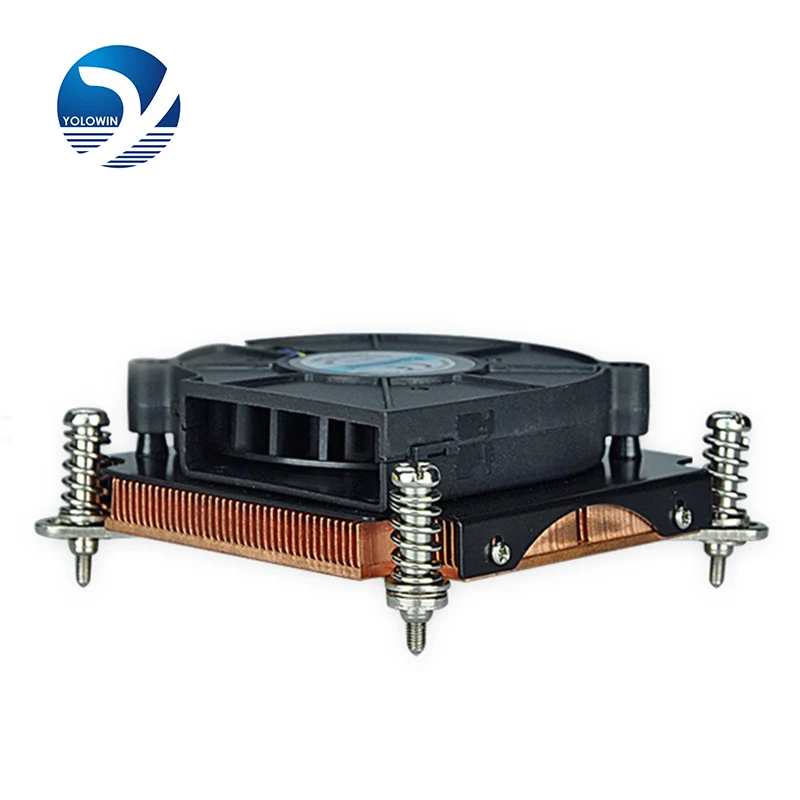 Радиатор медный радиатор для компьютерных серверных вентиляторов Intel LGA 1155/1156/1150