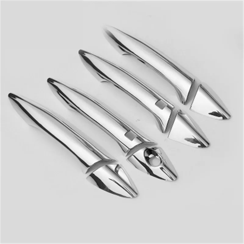 ABS Chrome дверные ручки чаши Дверная ручка защитное покрытие Крышка Накладка для HYUNDAI ELANTRA 2011 2012 2013