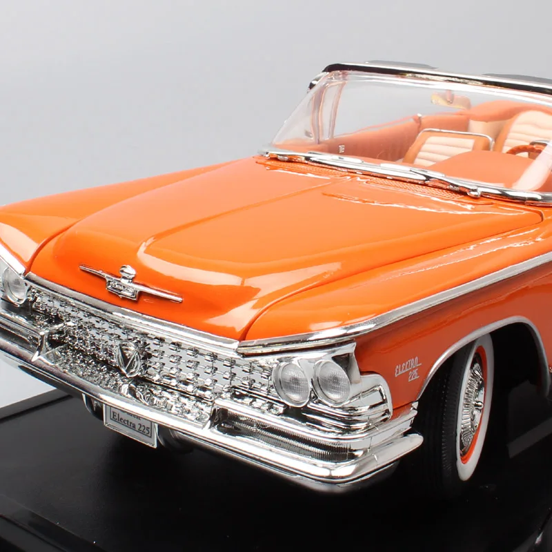 Детский 1/18 винтажный 1959 BUICK ELECTRA 225 GM super Riviera hardtop Diecasts& Toy Vehicles весы модели автомобилей сувенир Миниатюрный